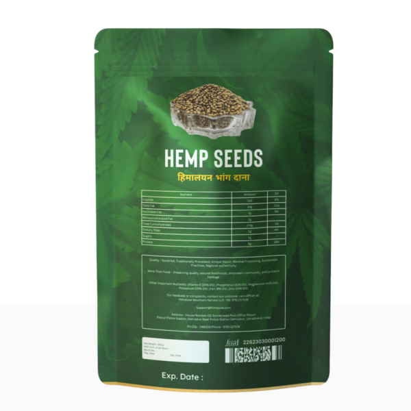Hemp Seed (Bhang Dana) -Pouch - Image 2