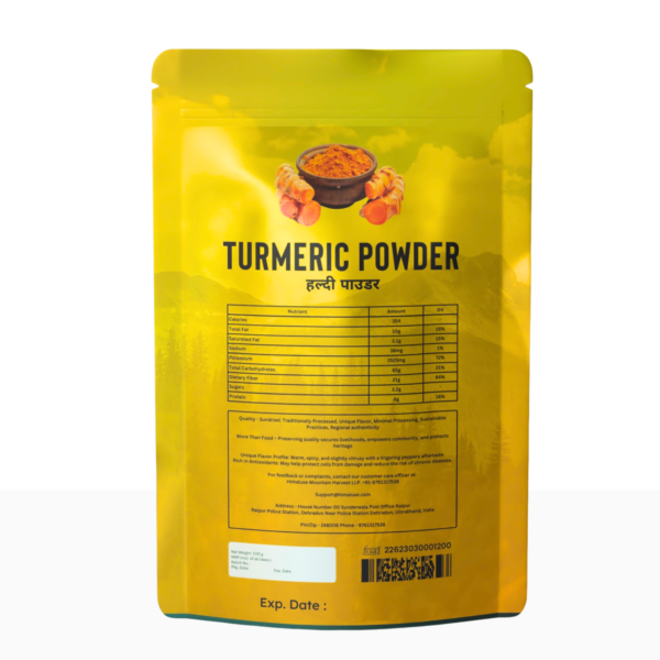 Yelllow Turmeric -Pouch - Image 2