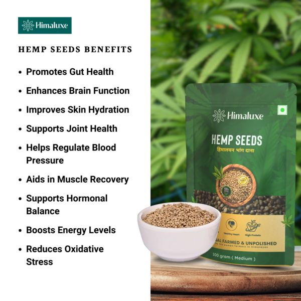 Hemp Seed (Bhang Dana) -Pouch - Image 3