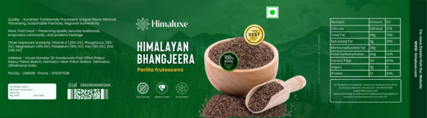 Perilla Seed (Bhanjeera) -Jar - Image 2