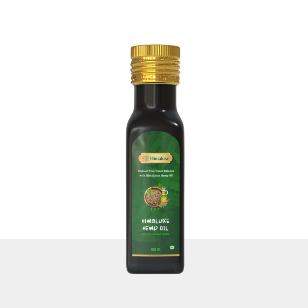 Pure Himalayan Hemp Oil Bottle