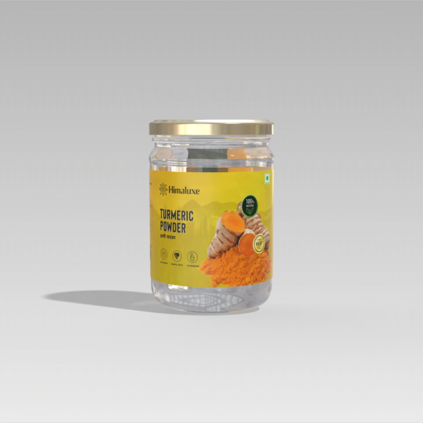 Yellow Turmeric: A Pure Essence from the Himalayan Region (Jar)